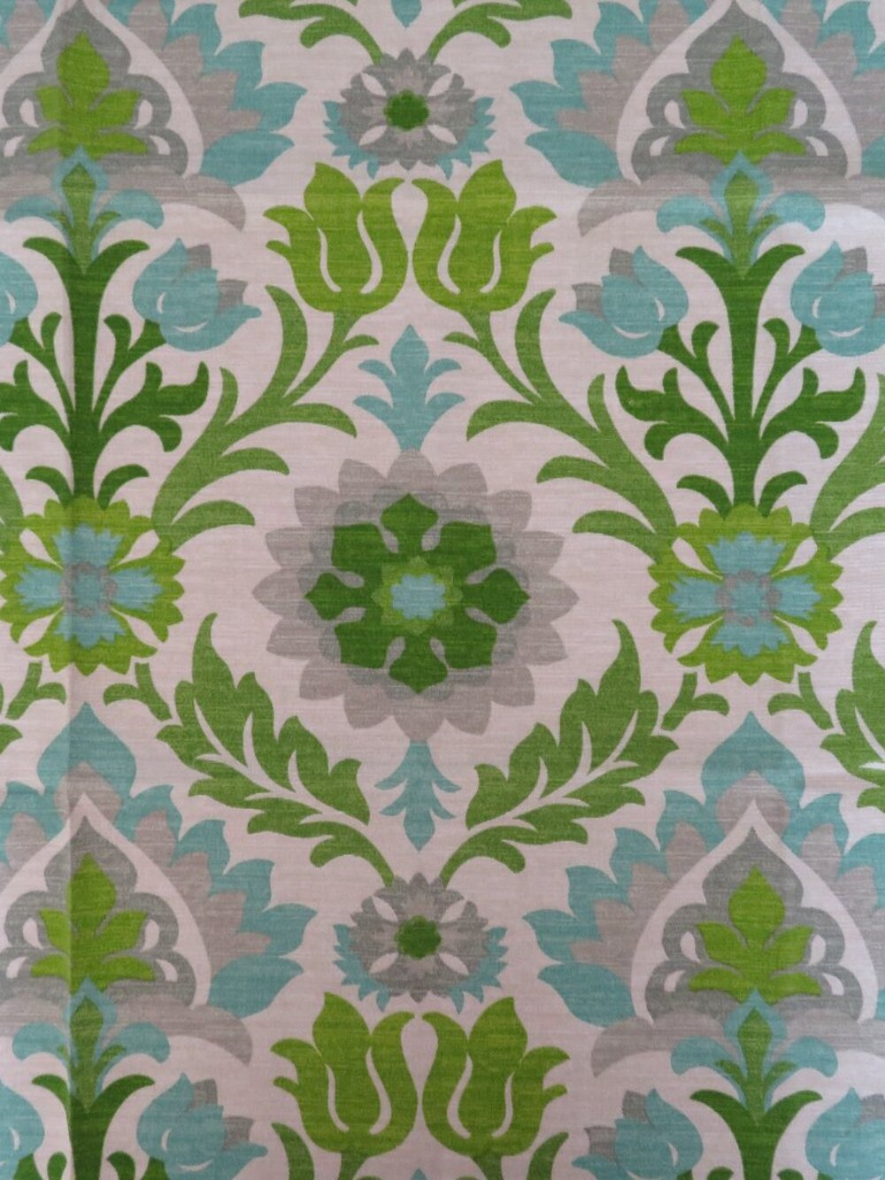 Waverly Sun N Shade Santa Maria Outdoor Fabric Green Mint Julep 1.5 Yards 45x56"